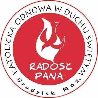 Logo wspólnoty Radość Pana - Katolicka Odnowa w Duchu Świętym, Grodzisk Maz.
